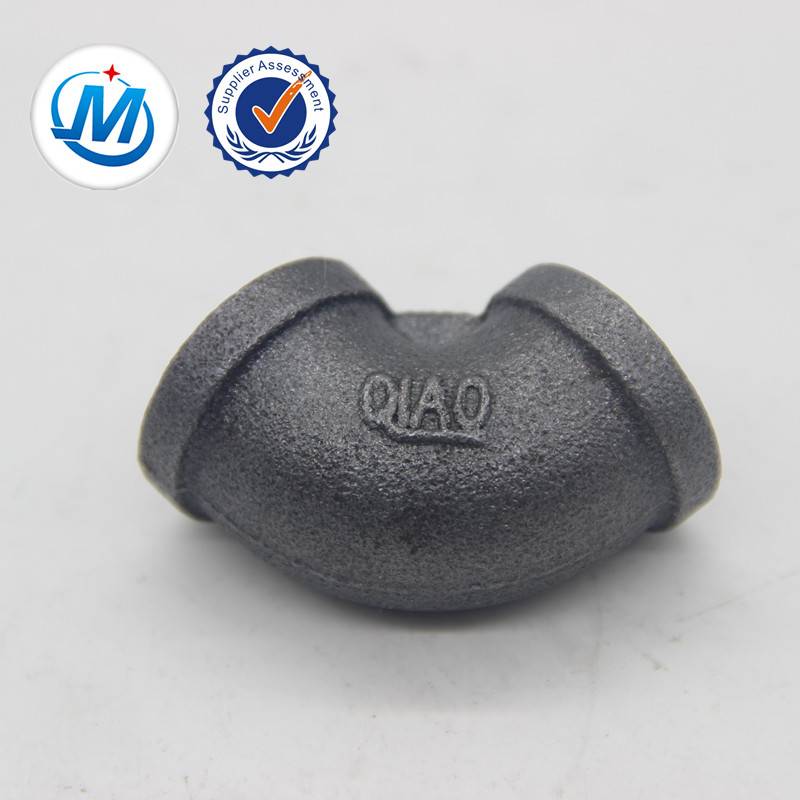 galvanized Malleable Iron Pipes Fittings 90 degree elbow