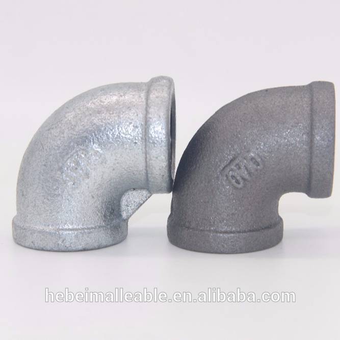 Factory wholesale Threaded Steel Pipe Fittings - GI &MI malleable cast iron elbow – Jinmai Casting