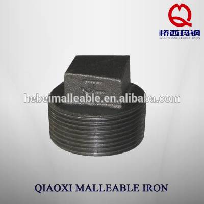 OEM/ODM China Stright Jic Female Threaded Pipe Fitting - hebei NPT standard Good qualitymalleable iron pipe fitting Plain plug – Jinmai Casting