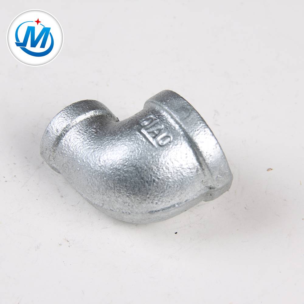 Factory Cheap Hot Brass Nut Plug Pipe Plumbing Fitting - Malleable Iron Pipe Fittings Reducing Elbow – Jinmai Casting