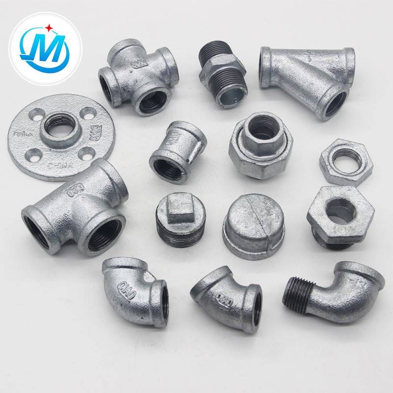 Discount Price Female Thread Branch A Fitting - galvanized malleable din cast iron pipe fitting – Jinmai Casting