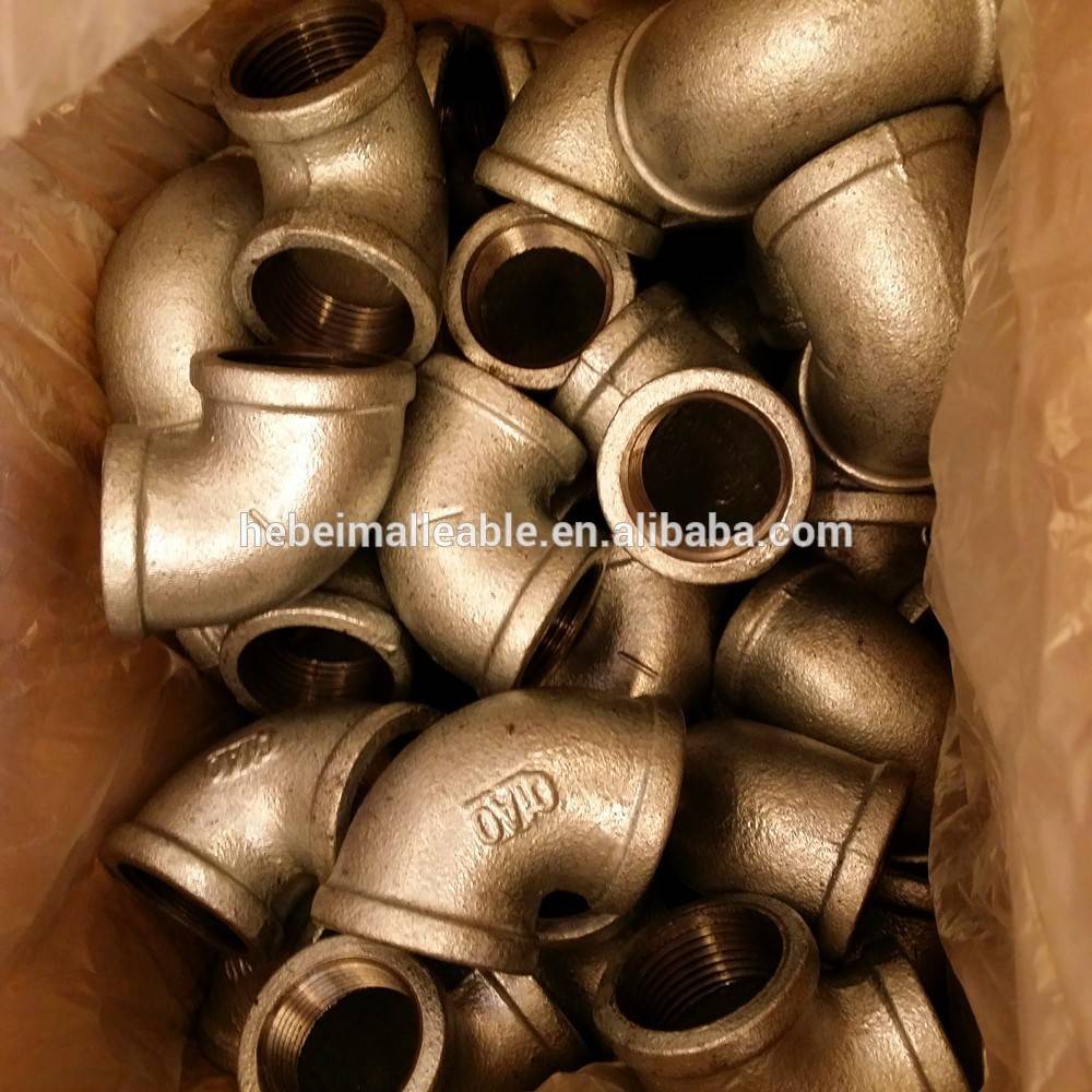 Casting Malleable Iron Steel Pipe Fittings
