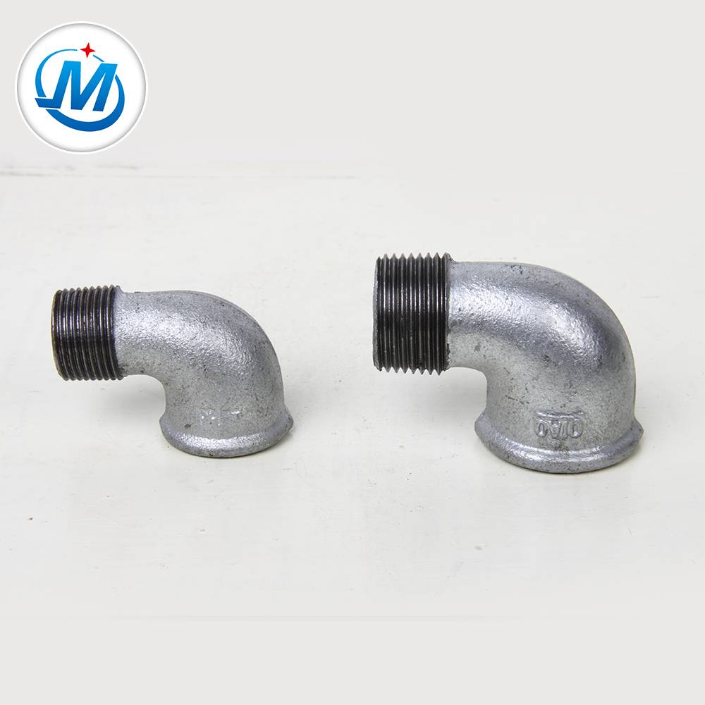 Rapid Delivery for High Quality And Low Price - galvanized pipe fitting bend 90 degree and elbow male and female – Jinmai Casting