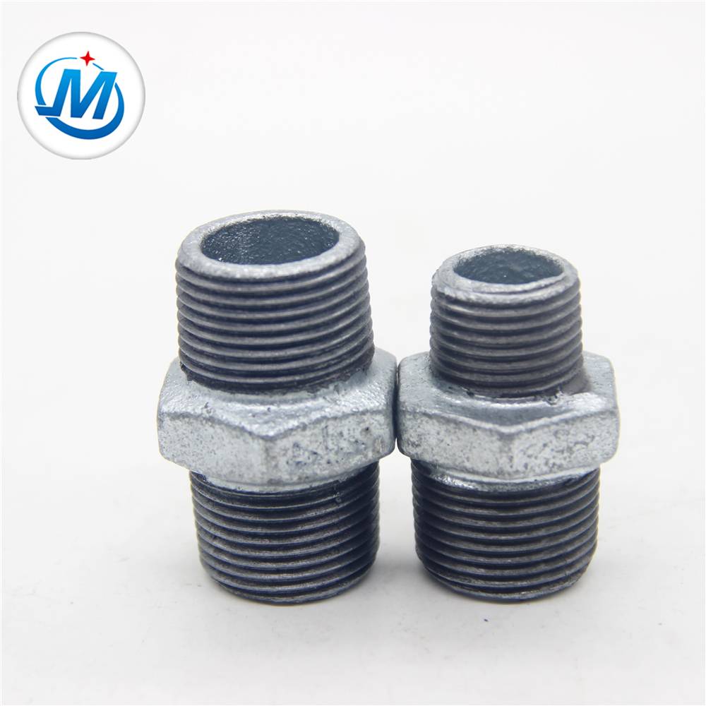 BV Certification For Oil Connect Casting Iron Hexagon Nipple