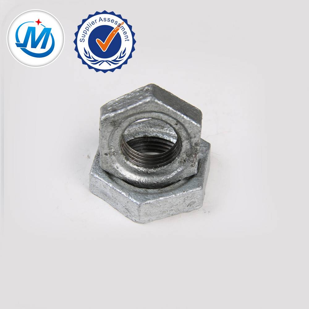 factory customized Aluminum Fittings - Cast iron pipe fittings g i pipe fittings locknut – Jinmai Casting