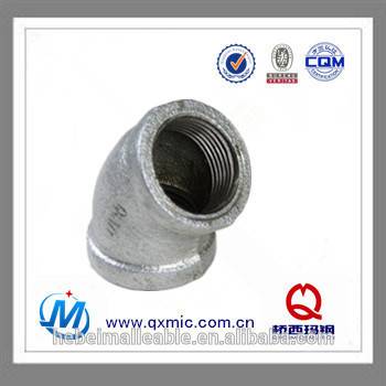 line plastic 45 degree elbow gas pipe fitting