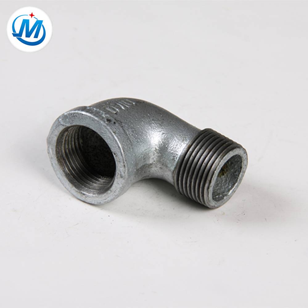 Super Lowest Price Plastic Coated Steel Pipe - hebei plumbing pipe fitting male/female 90 deg elbow – Jinmai Casting