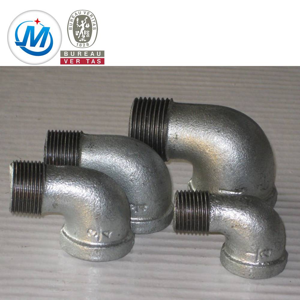 Best quality Copper Eblow Tube Connector Pipe Fitting - Pipe fitting manufacturer making malleable iron pipe fitting casting iron – Jinmai Casting