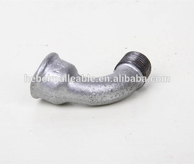 expansion joint DIN standard malleable iron fitting Female 90 degree pipe Bends