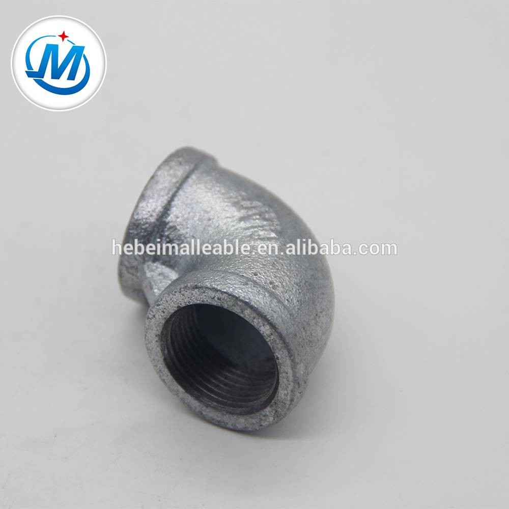 Factory Free sample A106 Carbon Steel Pipe Fittings - mytest malleable iron fitting thread elbow – Jinmai Casting