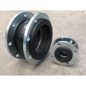 DIN DN50 65 80 100 PN10 16 ss304 316 316l Stainless Steel Flange Flexible Rubber Soft Joint Flange