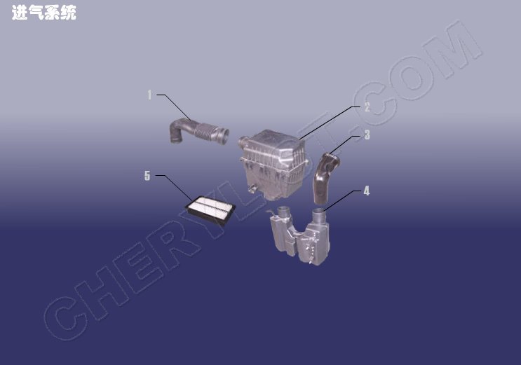 Motor Accessoire INTAKE SYSTEM fir A3 M11