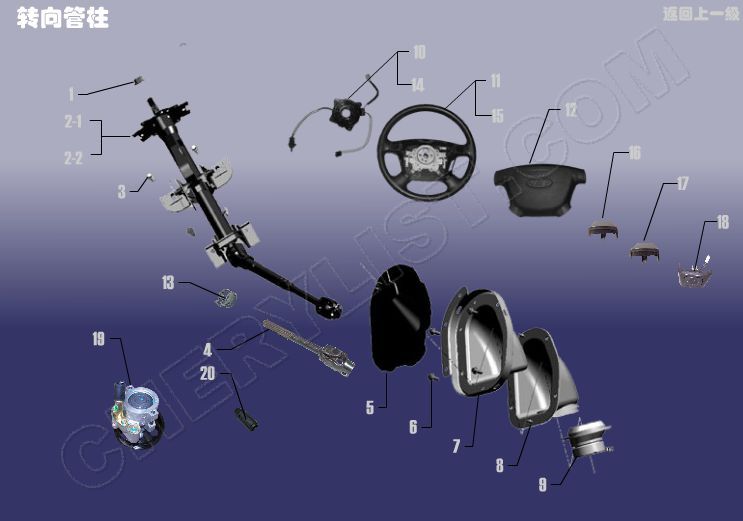 China Gold Supplier for Chery Forza Spare Parts -
 STEERING COLUMN for FORA – Qingzhi
