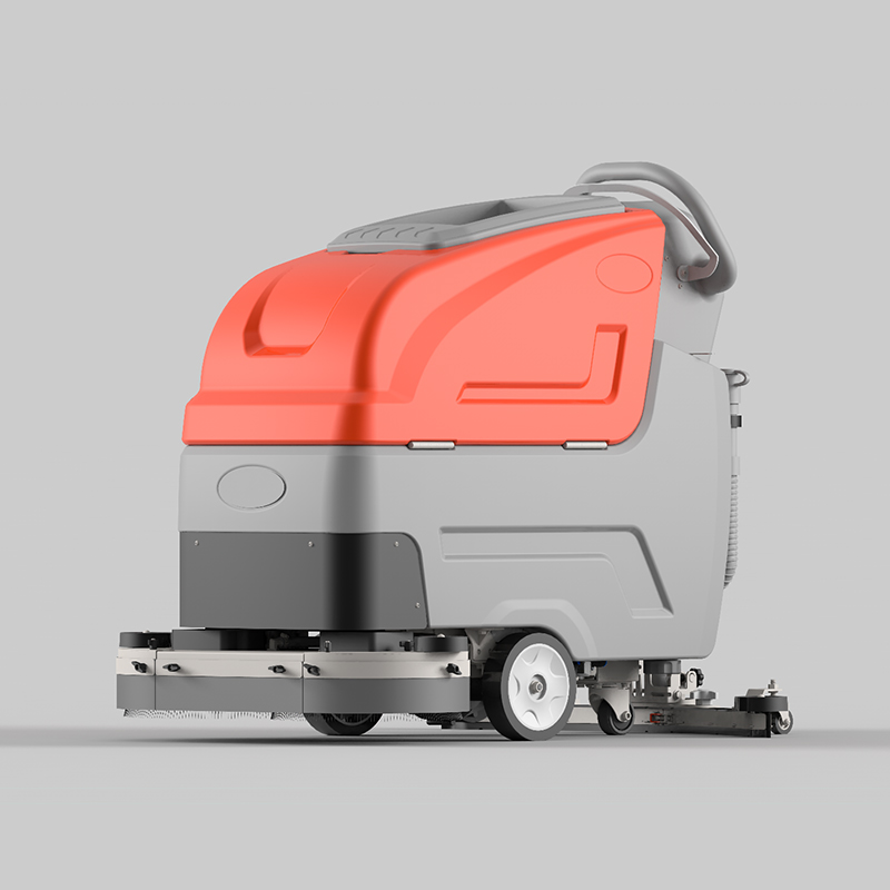 R-X520-Z andar detrás da máquina de fregadora de pisos máquina de limpeza de pisos compacta fregadora de pisos