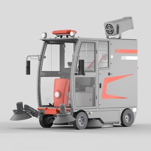 R-S1950-F Electric Road Sweeper Truck Road Swee...
