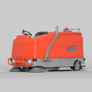 I-R-XS1450 I-Battery-Powered Ride-On Sweeper-Scrubber