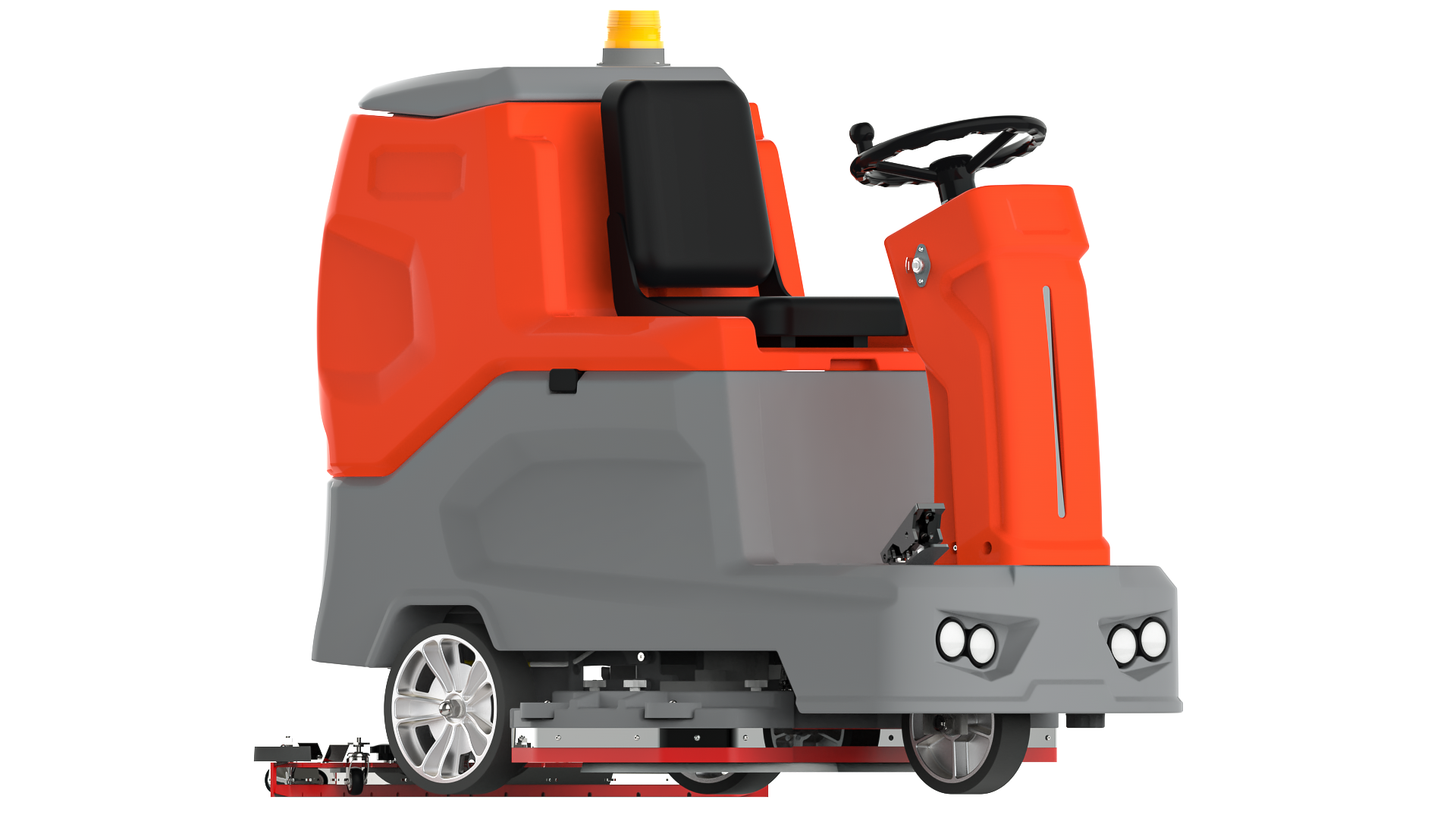 Sweet Pastry in Commercial & Industry Cleaning: The R-X900 Ride-On Floor Scrubber
