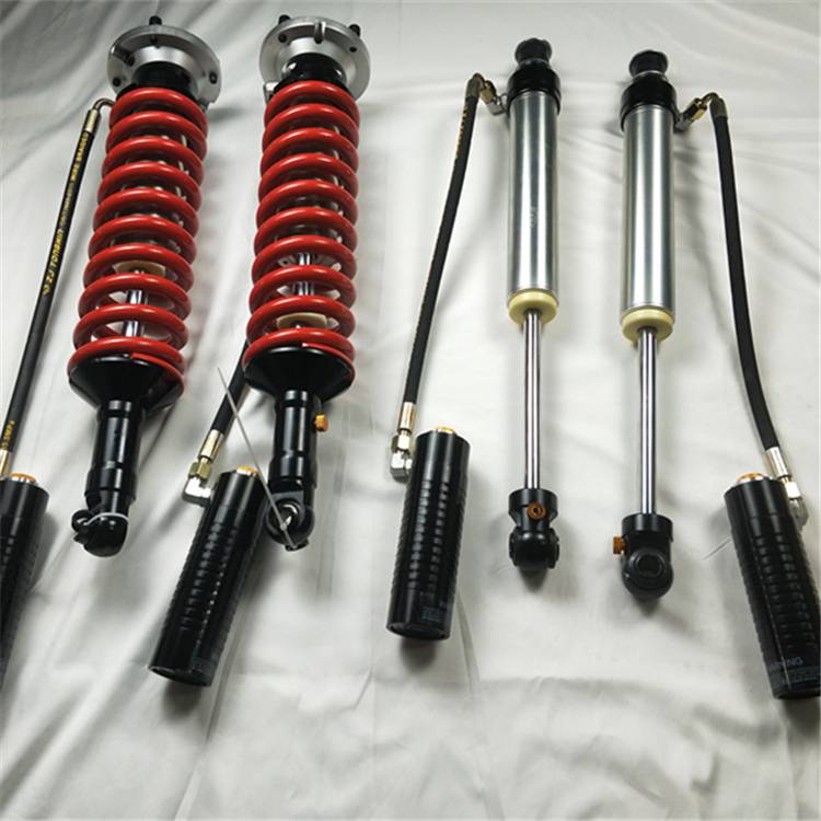 4×4 offroad coilover shock absorber supplier compression+high/low speed+rebound adjustable suspension set for landcruiser 200