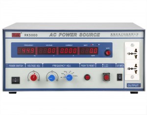 RK5000/ RK5001/ RK5002/ RK5003/ RK5005 Variabilis Frequency Power Supple