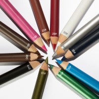 12 color Velvet Smooth Eyeliner Lip liner Pencil smudge Free Lead Free Precise Private Label Custom Logo OEM