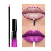 36 Colors Waterproof Matte Lip liquid lipstick Lip Glaze Lip liner Set Private Label Custom Logo OEM