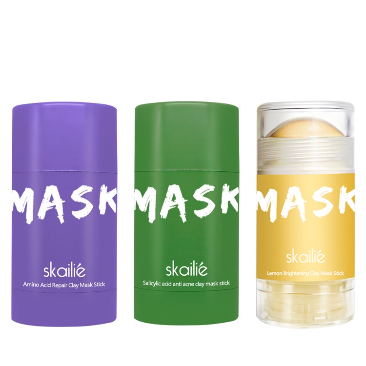 Salicylic Acid BHA Anti Acne Clay Mask Stick Pore Purifying Deep Cleansing Exfoliating  Facial Treatment (2)