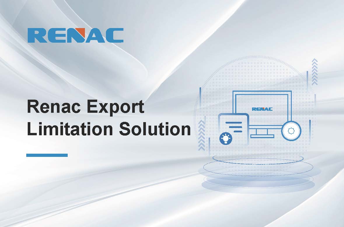 Renac Export Limitation Solution