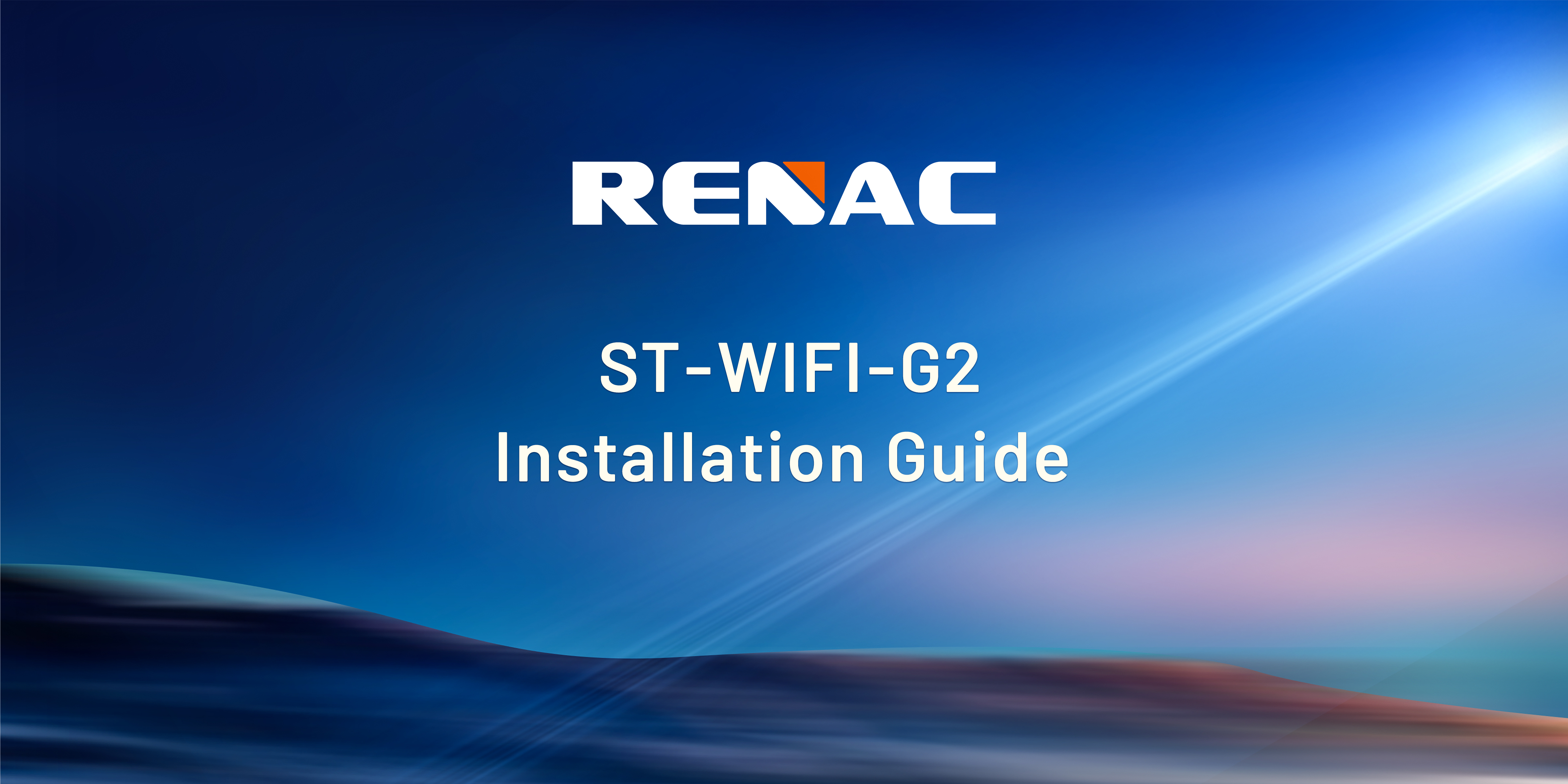 RENAC ST-WIFI-G2 Installation Guide