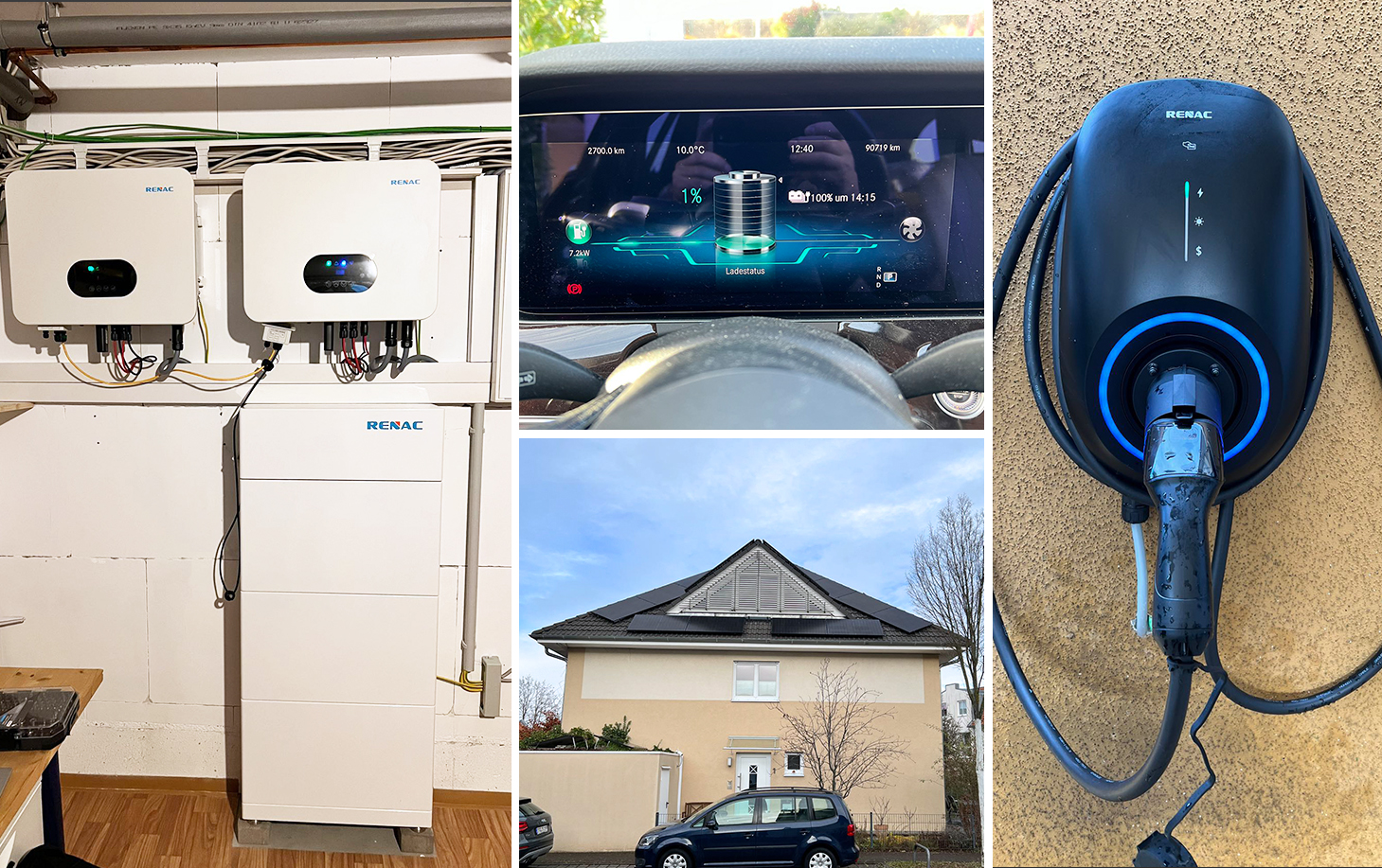 Residential Solar Energy and EV Charger Integration Solution