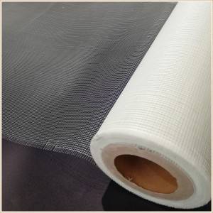 Tela de malla elástica de fibra de vidrio Laid Scrims para aislamiento de papel de aluminio
