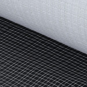 Διχτυωτό ύφασμα από υαλοβάμβακα Τοποθετούνται πετσέτες με χρήση για δάπεδο PVC