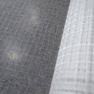 Fiberglass mesh laid scrim mesh fabric for reinforced aluminum foil insulation