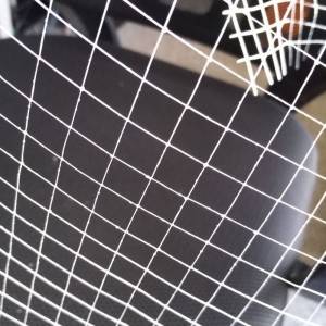 Kain fiberglass mesh Laid Scrims untuk isolasi aluminium foil