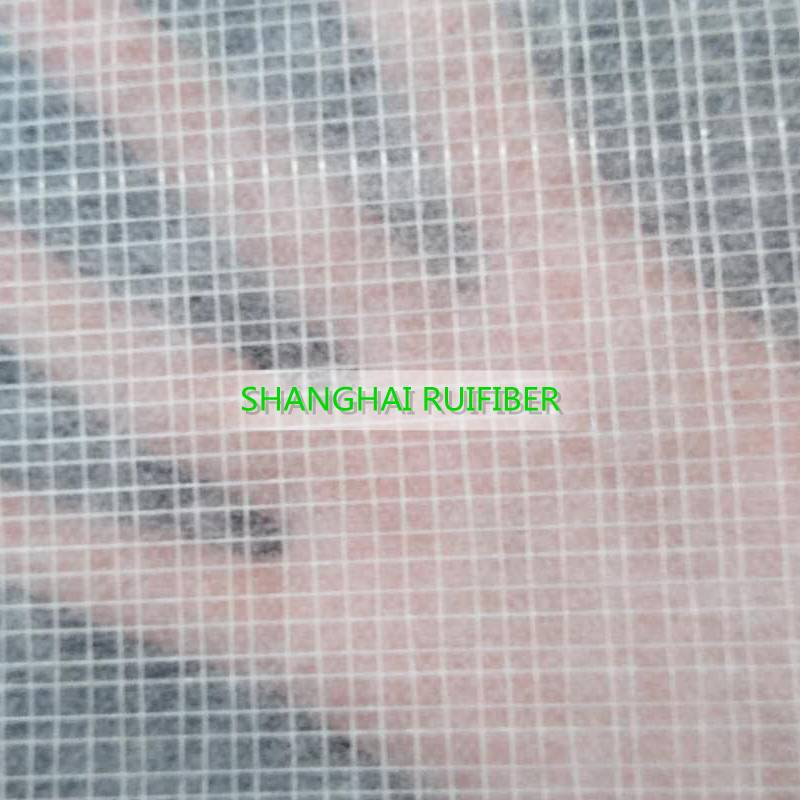 Factory supplied Diamond Aluminum Foil -
 Fiberglass net fabric laid scrims polyester tissue reinforced mat for Middle East Countries – Ruifiber