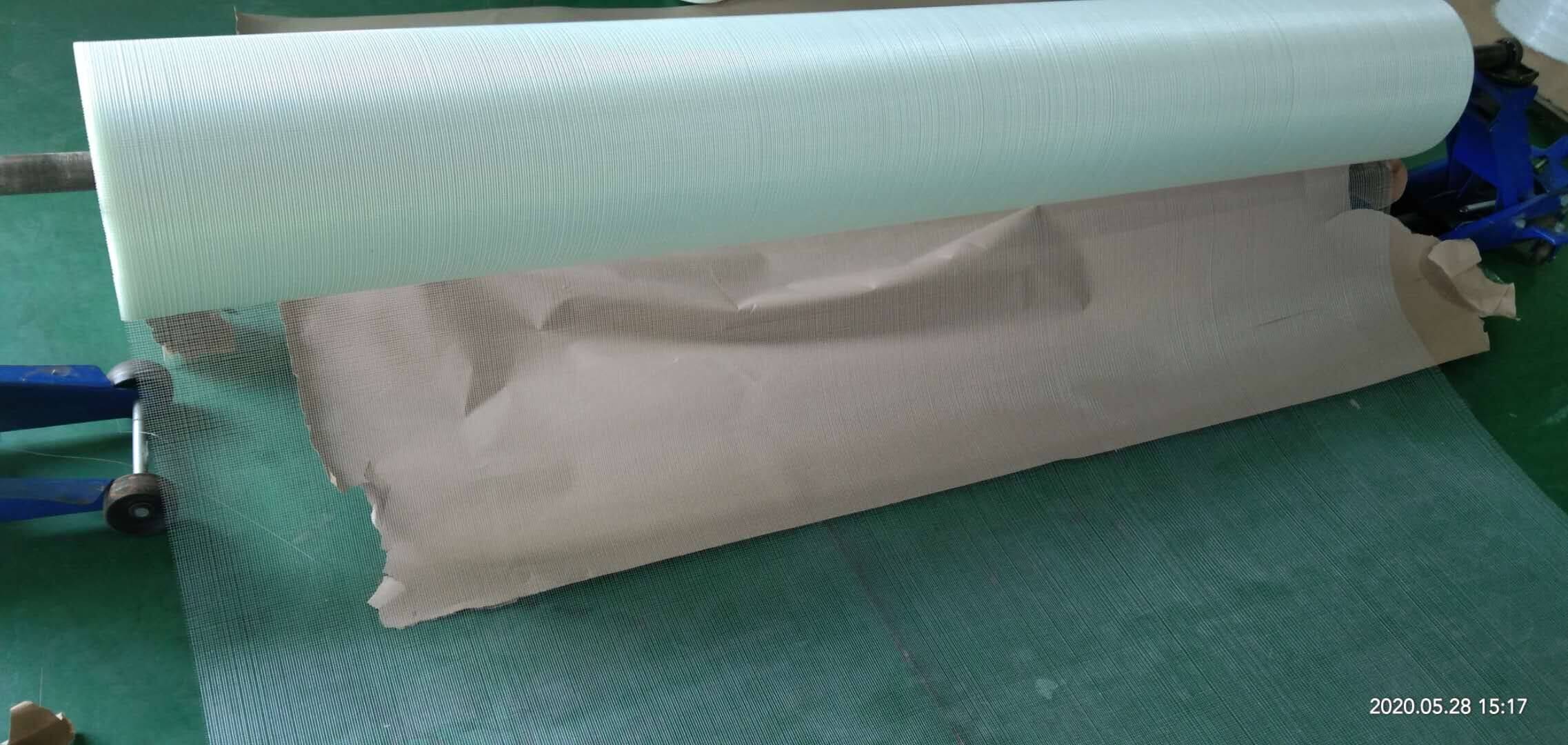 Personlized Products Polyester Laid Scrims Meth For Foils -
 Fiberglass mesh clothing Laid Scrims for PVC flooring – Ruifiber