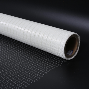 Fiberglass Dikuatkeun pikeun Insulasi Pipa Diteundeun Scrim 12,5 × 12,5mm