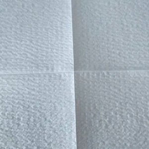 Gelegde Scrim-gaasversterkte papierhanddoek vir industriële gebruik