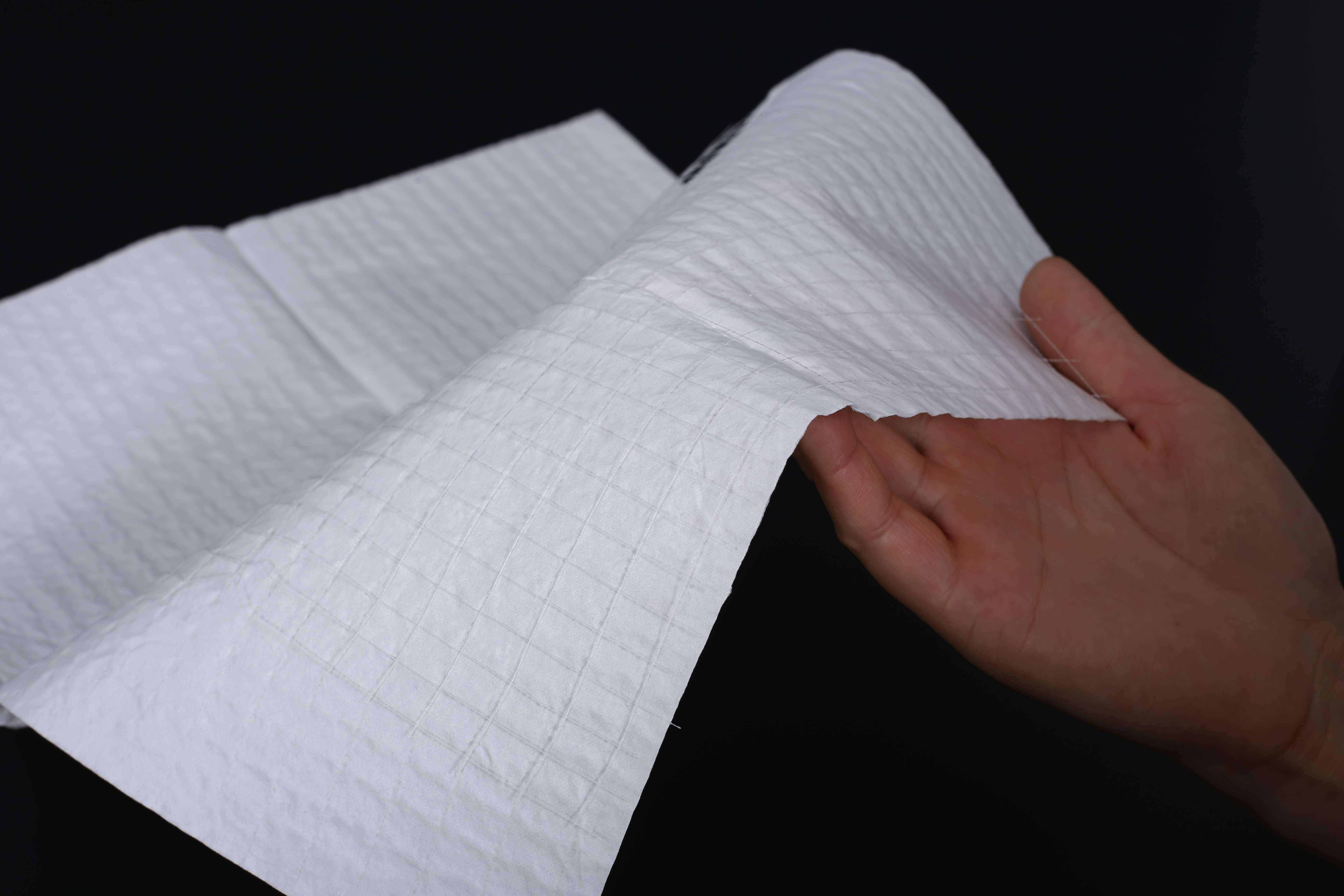 2017 Latest Design Biodegradable Aluminum Foil Kraft Paper Bag -
 Polyester mesh Laid Scrims for medical blood-absorbing paper – Ruifiber