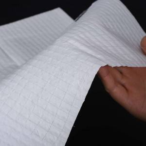 Polyester mesh Laid Scrims for medical blood-absorbing paper