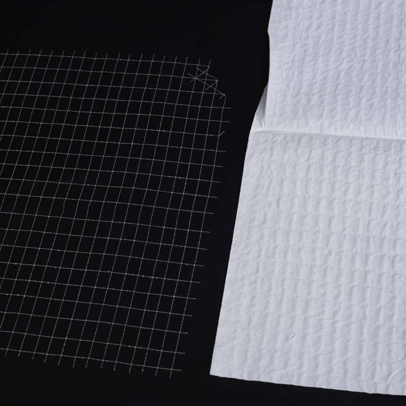 Factory directly supply Glitter Punching Leather -
 Polyester net fabric Laid Scrims for medical blood-absorbing paper – Ruifiber
