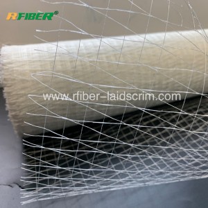 La fibra de vidrio compuesta del papel de aluminio puso la malla triaxial 12x12x12m m de la red de la malla