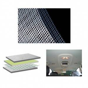 Non-woven laid scrims for Automotive Headliners
