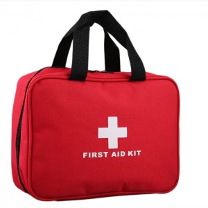 Non-woven laid scrims laminated with fabric for first aid bag for reinforcement solutions