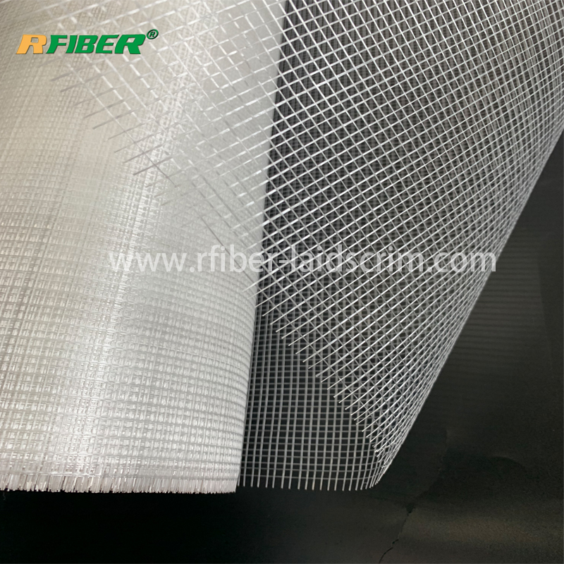 Rapid Delivery for Heat Insulation Materials -
 Waterproof Polyester Laid Scrim PVOH Binder for Sail Building 550dtex Yarn 4x4mm – Ruifiber