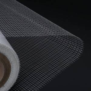 Glasfiber mesh lagt scrim mesh stof til forstærket aluminiumsfolie isolering