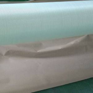 Pëlhurë rrjetë me tekstil me fije qelqi jo të endura Laid Scrims për dysheme PVC për vendet e Lindjes së Mesme