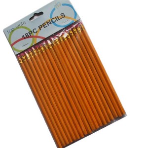 Pencils with rubber