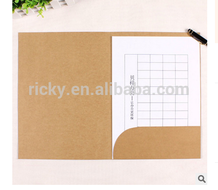 Good Quality Cute Cover Write Notebook - craft paper folder – Ricky Stationery