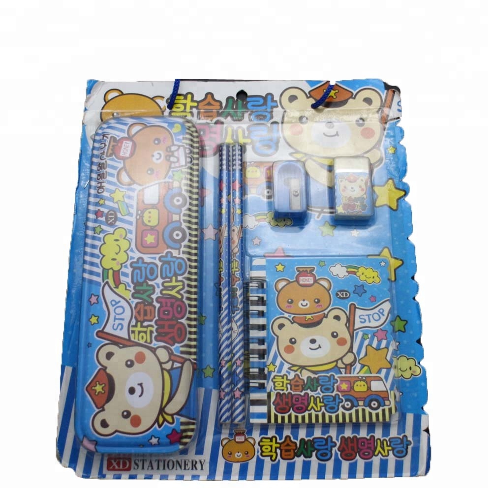 Factory wholesale Wood Stationery Holder - ST-R013 Eco-friendly stationery set funny stationery set – Ricky Stationery
