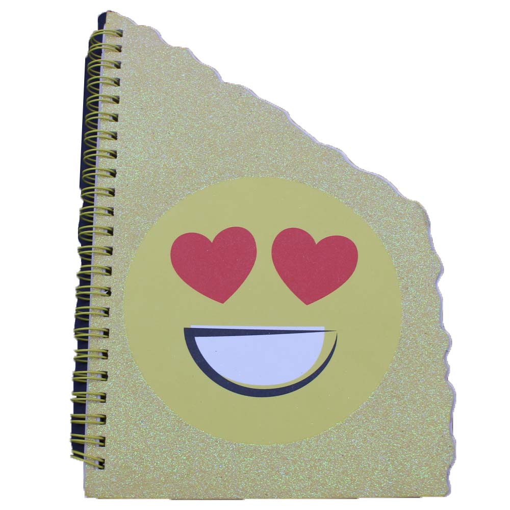 Sprial notebook paper different cartoon shape